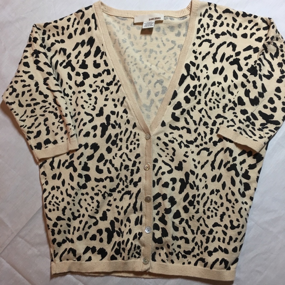 🐆Cheetah Print Cardigan Sweater🐆